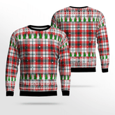 Clan Glasgow District Tartan Christmas Ugly Sweater KI62 Glasgow District Tartan Tartan Ugly Sweater
